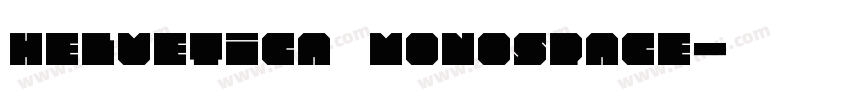 helvetica monospace字体转换 helvetica monospace字体转换